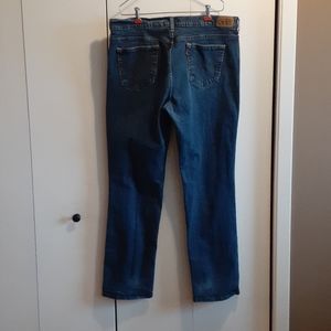 Levi's 505 straight leg jeans pants stretch